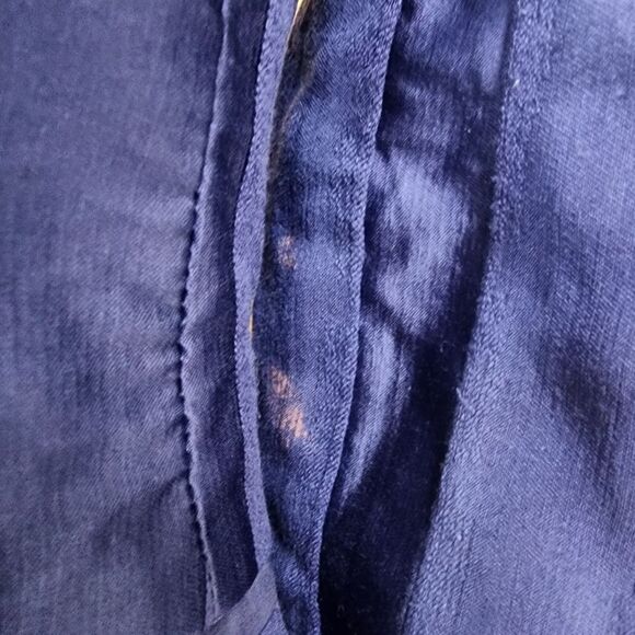 Câllas Navy Blue Striped James Blazer (42) - Picture 10 of 11